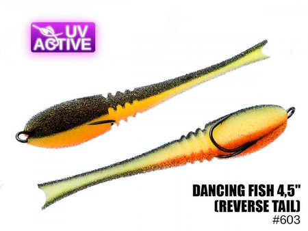 Поролоновая рыбка Проф Монтаж Dancing Fish 4,5",(reverse tail) 603