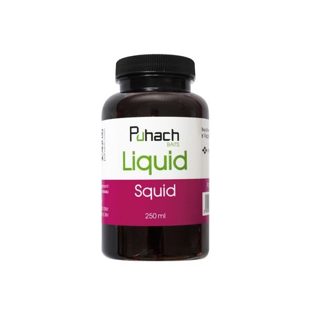 Ліквід Puhach Baits Liquid 250 ml - Squid