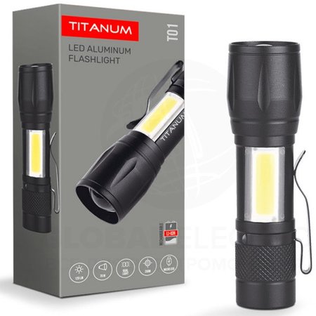 Ліхтарик ручний акумуляторний TITANUM TLF-T01
