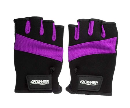 Рукавички Owner Meshy Glove 5 Finger Cut 9643 L Purple