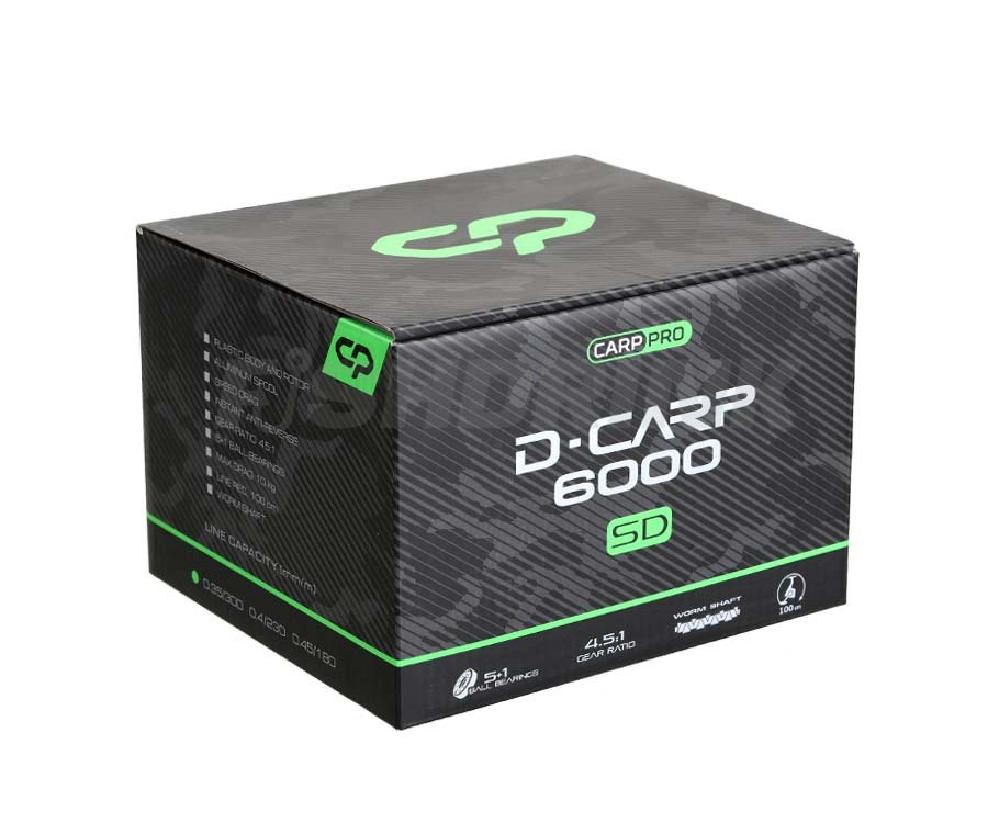 Котушка Carp Pro D-Carp 6000 SD New