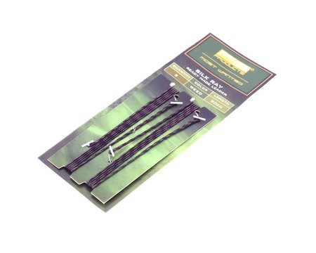 Лідкор PB Products готовий з петлями з обох сторін, серії "Шовковий промінь", зелений, довжина: (90см), кількість: (2шт) - Silk Ray Ready Made Leader Weed