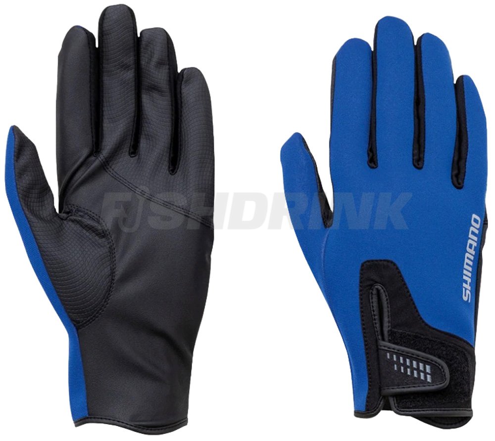 Перчатки Shimano Pearl Fit Full Cover Gloves L ц:blue