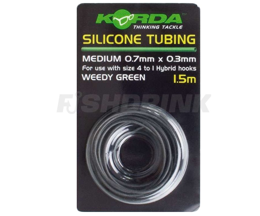 Силіконова трубка Korda Silicone Tube 0.7 мм Green