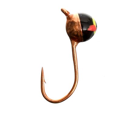 Мормишка вольфрамова Flagman «Куля з вушком» Ø3мм 0.3г Copper
