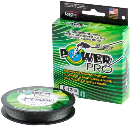 Шнур Power Pro (Moss Green) 275m 0.13mm 18lb/8.0kg