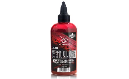 Крылевое масло Interkrill (Krill Oil), 100мл