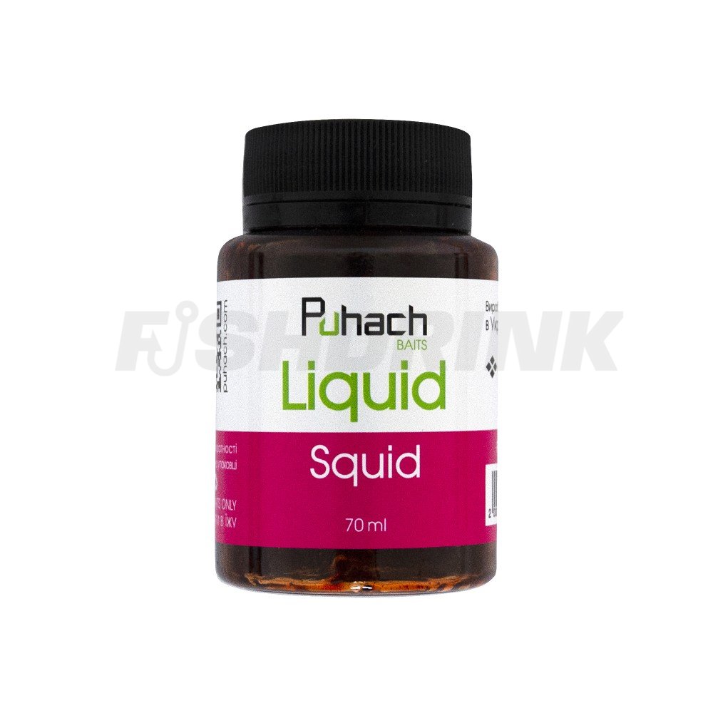Ліквід Puhach Baits Liquid 70 ml - Squid