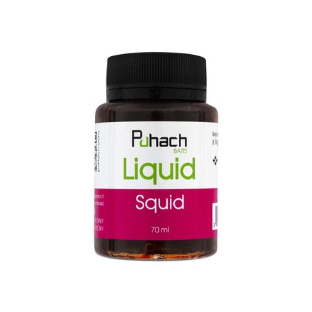 Ліквід Puhach Baits Liquid 70 ml - Squid