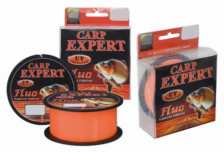 Леска Carp Expert UV Fluo Orange 300м 0.25мм 8.9кг
