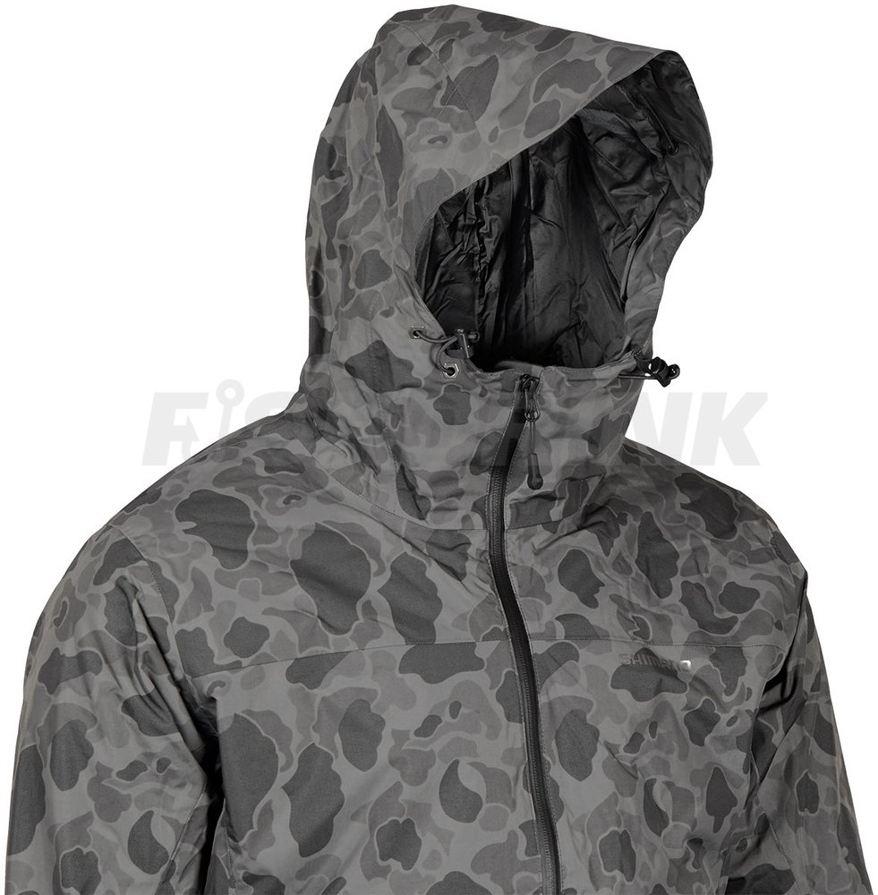 Куртка Shimano DryShield Explore Warm Jacket M к:gray duck camo
