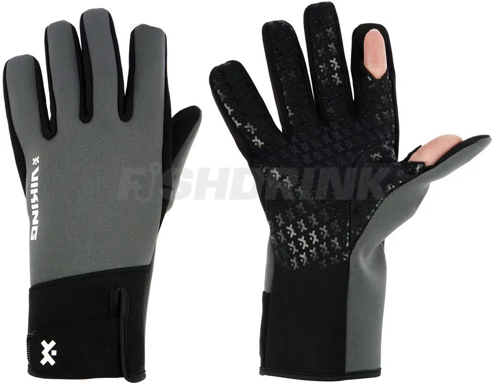 Рукавички Viking Fishing Yeti Winter Gloves L к:gray