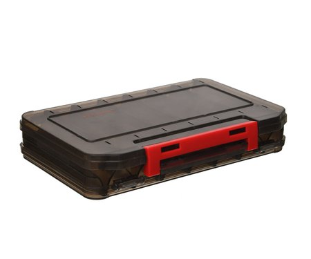 Коробка Azura Safina Lure Box Wobbler M, 200x135x35 мм, Black, двостороння, для приманок, є