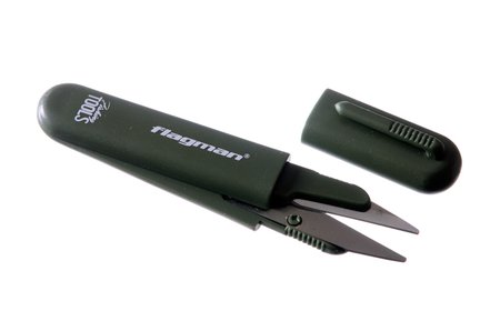 Ножиці для жилки Flagman green matt/black