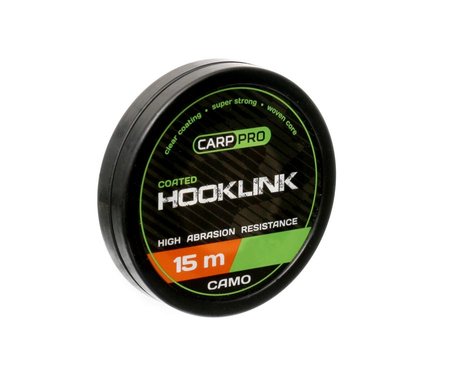Повідковий матеріал Carp Pro Soft Coated Hooklink Camo 15м 15lb
