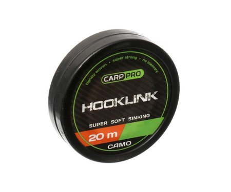 Повідковий матеріал Carp Pro Sinking Hooklink Camo 20м 15lb