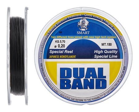 Волосінь Smart Dual Band 600m 0.30mm 14.5kg
