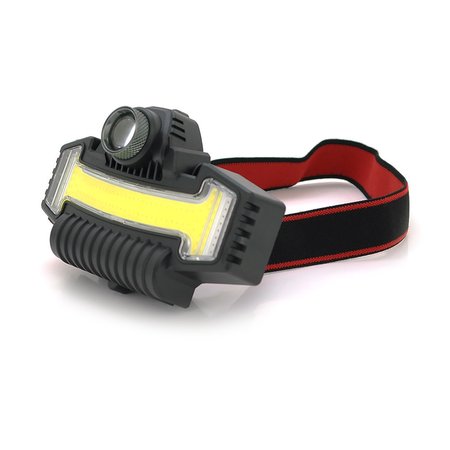Ліхтар налобний акумуляторний Police Bailong LTS+COB+RGB, 5 режимів, водостійкий, ударостійкий