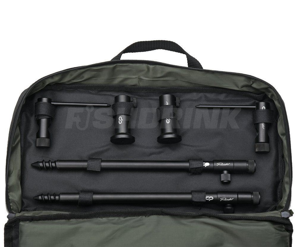Набор стоек с буз-барами для трёх удилищ Carp Pro Rondel 3 Rods Stand Kit
