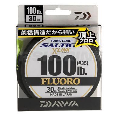 Флюорокарбон Daiwa Saltiga X`Link Fluorocarbon Leader 30m 11.3kg 0.435mm (12956-543)
