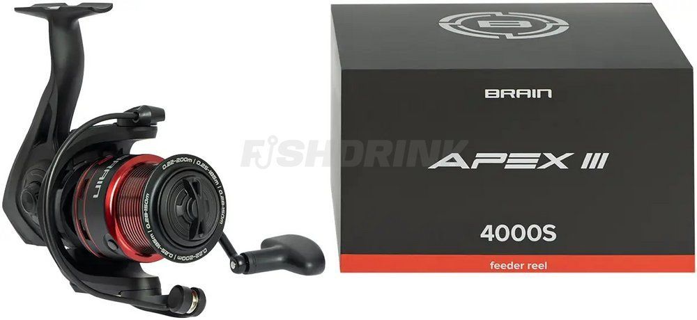 Котушка Brain Apex III Feeder 4000S 5+1BB 4.9:1