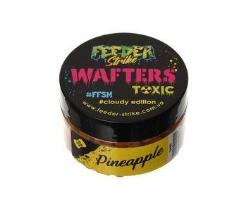 Бойли Feeder Strike Wafters Toxic 6x8мм Pineapple