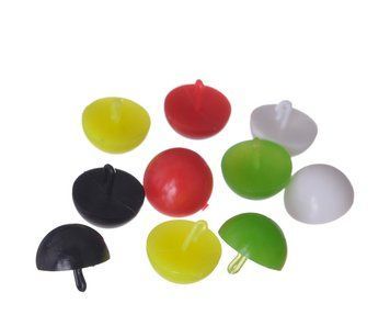 Плавающие стопоры для бойлов Carp Pro Mix Color половинка бойла 10шт