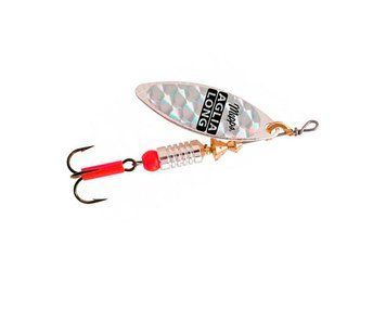 Блесна Mepps Aglia Longue Rainbow Silver 7г