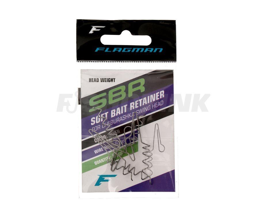 Скоба-штопор Flagman Soft Bait Retainer для разборного грузила 0.6мм 14-18г