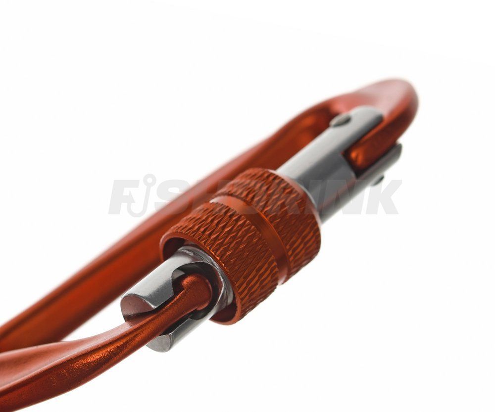 Карабін Forrest D-shape Lorck Climbing Carabiner 81x50мм Orange