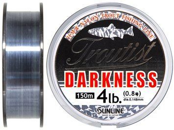 Леска Sunline Troutist Darkness HG 150м #0.6/0.128mm 3.0lb