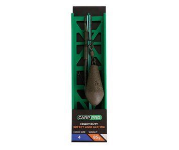 Готовая оснастка на ледкоре Carp Pro HD Safety Lead Clip №4 85 г