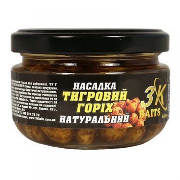 Насадка "Тигровий горіх" Premium, 3KBaits (натуральний) 100мл
