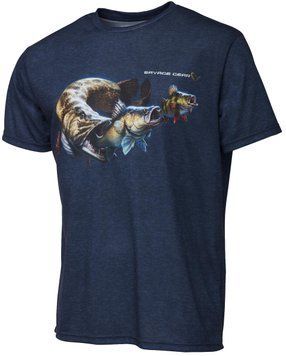 Футболка Savage Gear Cannibal T-Shirt XL к:blue