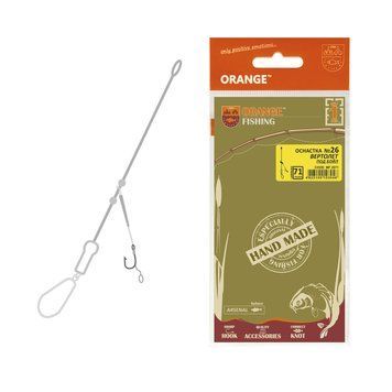 Оснастка карповая ORANGE #26 Helicopter Leadcore, для бойла, 56 гр., в уп. 1 шт.