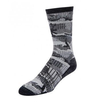 Носки Simms Merino Midweight Hiker Sock Hex Flo Camo Carbon