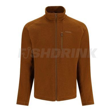 Кофта Simms Rivershed Full Zip Cobia Heather XL (13850-1268-50)