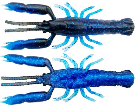 Силікон Savage Gear 3D Crayfish Rattling 55mm 1.6g Blue Black (8 шт/уп)
