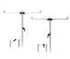 Подставка Meccanica With Buzzbars For 3 Rods Full Steel Colour