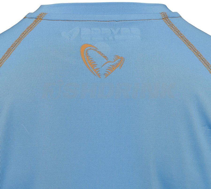 Реглан Savage Gear Aqua UV Long Sleeve Tee XL ц:bonnie blue