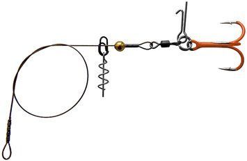 Монтаж Gurza Stinger Pike Rig ST36 №1 (1шт) к:orange