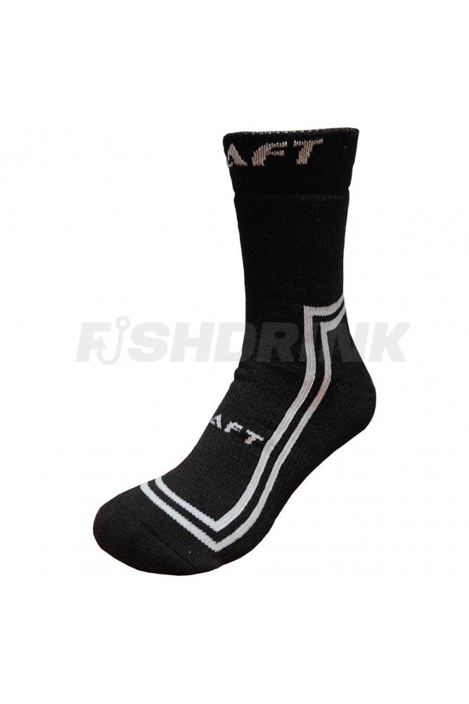 Термошкарпетки BAFT NORDIK BLACK розмір L (44-45) Чорний\Білий