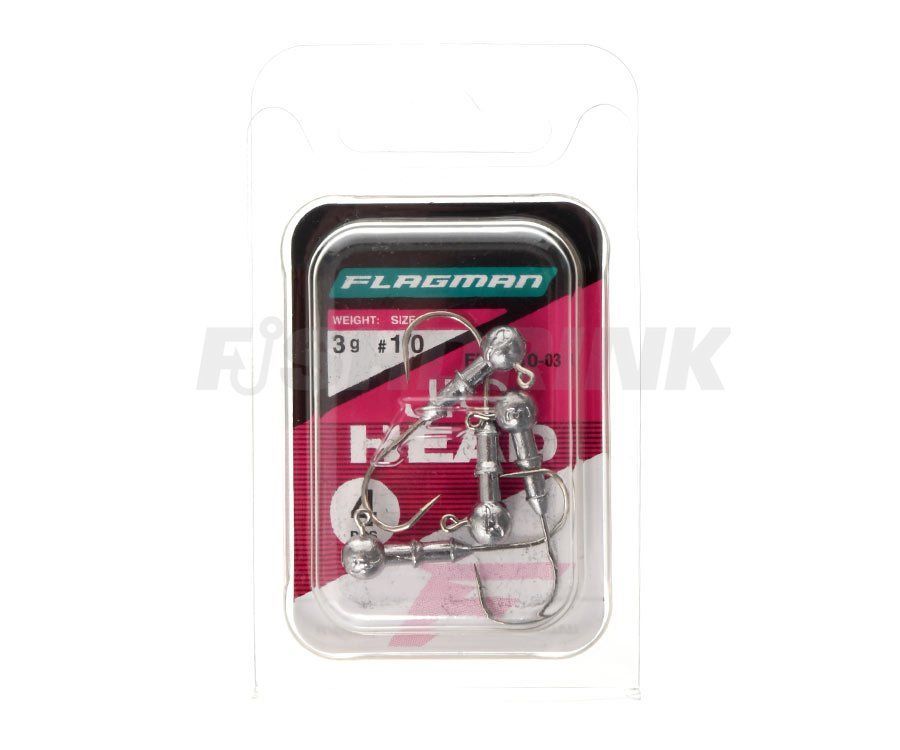 Джиг-головка Flagman Jig Head №1/0 3г