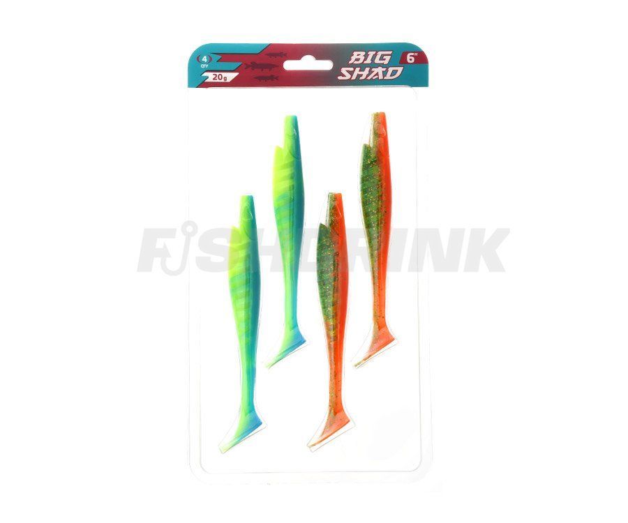 Віброхвіст Flagman Big Shad 6" 05-09