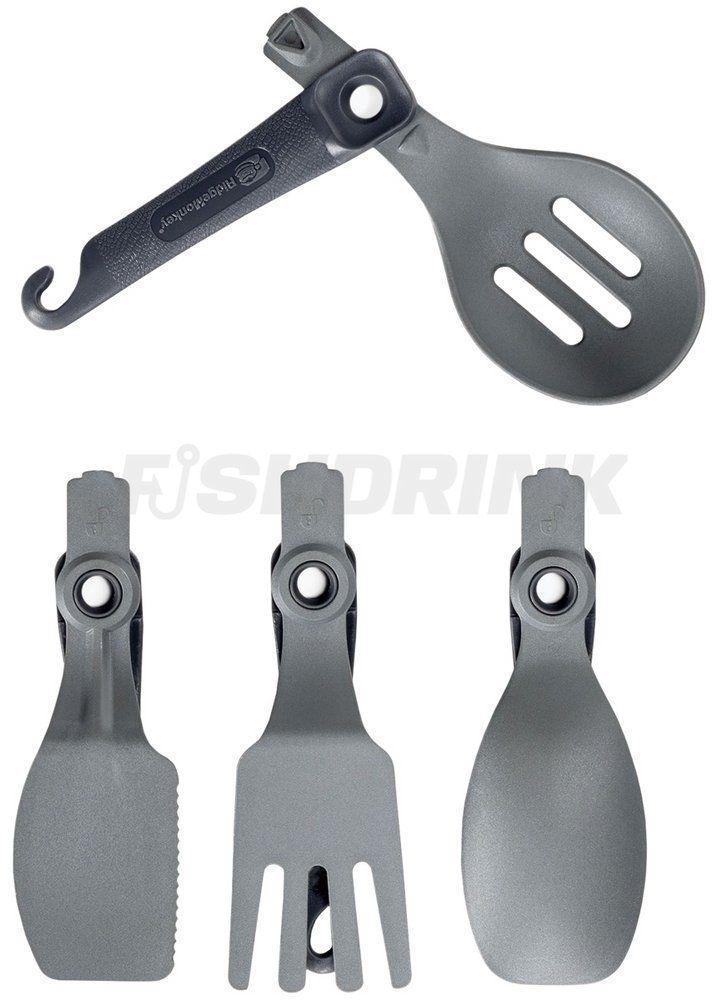 Набір столових приладів RidgeMonkey Q-Lock Utensil Set