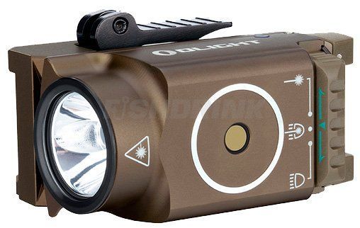 Ліхтар з ЛЦВ Olight Baldr Mini RL Desert Tan
