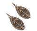 Набір годівниць Carp Pro Flat Feeder XL, 2 шт (90+100 г)