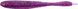 Силікон Reins Bubbling Shaker 4" 428 Purple Dynamite (12шт/уп)