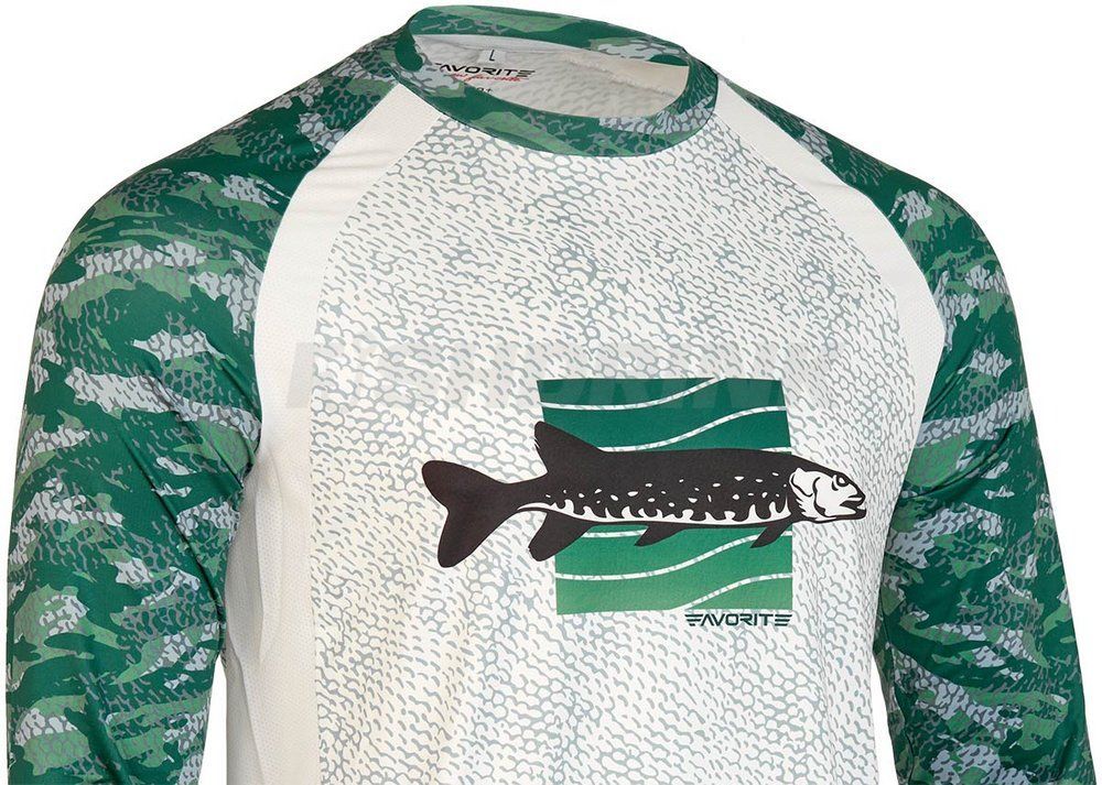 Реглан Favorite Basic Jersey Pike M к:зелений