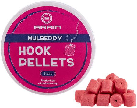 Пелети Brain Hook Pellets Mulberry (шелковица) 12mm 70g